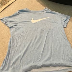 Iight blue nike tee